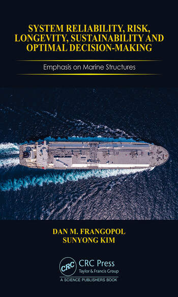 Book cover with ship image