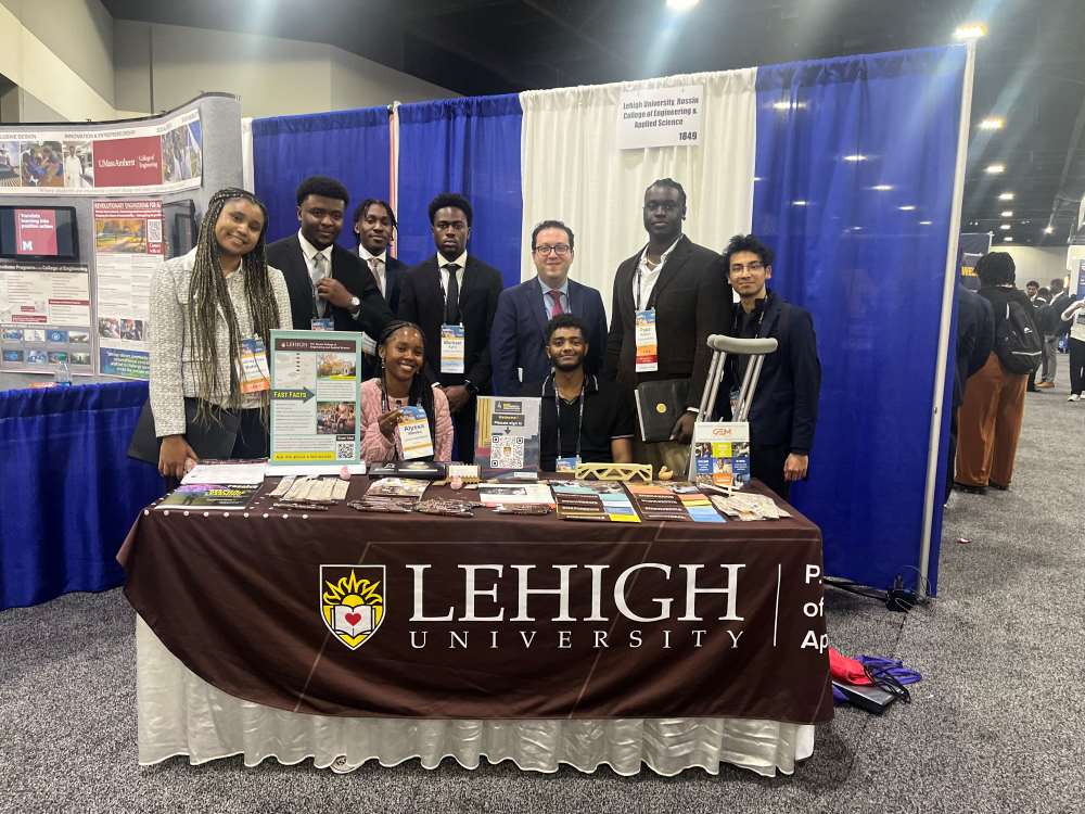 Members of Lehigh NSBE chapter at the national organization's 50th annual convention