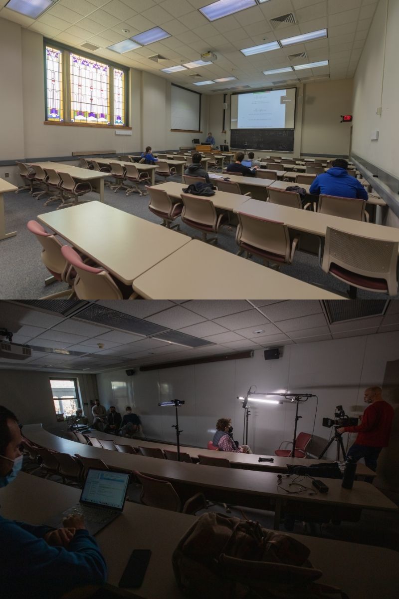 Classrooms in Mohler lab