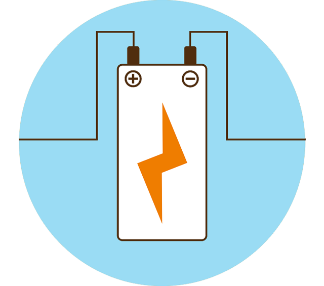 battery energy storage icon