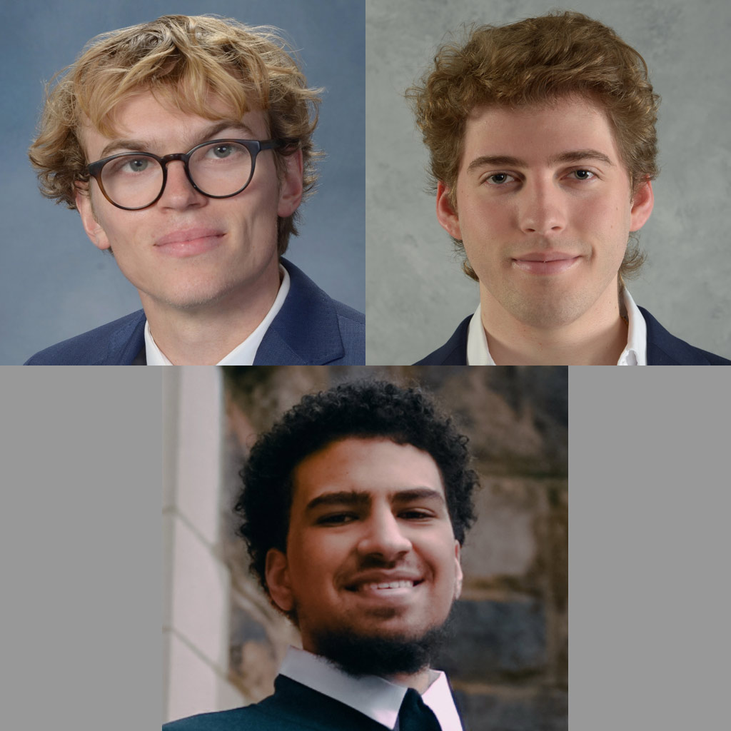 Henry Burd, Demetri Kostas, Ahmad Salem