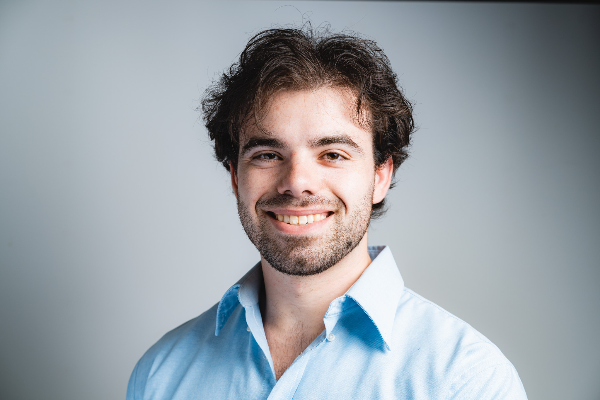 Colin Gregg, Electrical Engineering and Finance student at Lehigh University, researching acoustic direction finding for autonomous underwater vehicles