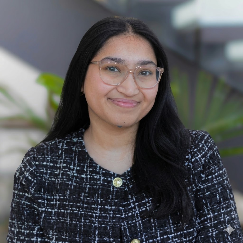 Hana Hussain, Mechanical Engineering and Mechanics student at Lehigh University, researching phononic metamaterials for turbulent flow control