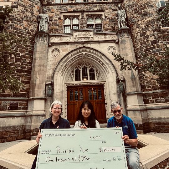 MechE PhD student Ruixiao Xue earns scholarship from Society of Tribologists & Lubrication Engineers Philadelphia Section