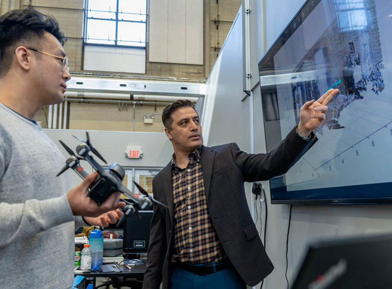 Nader Motee and Lehigh AIRLab