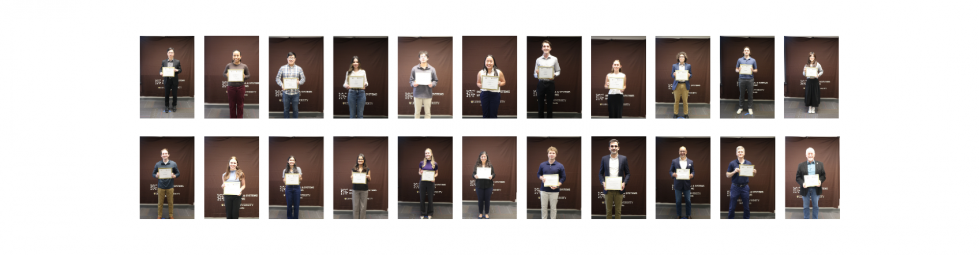 ISE Student, Faculty, and Staff Award Winners