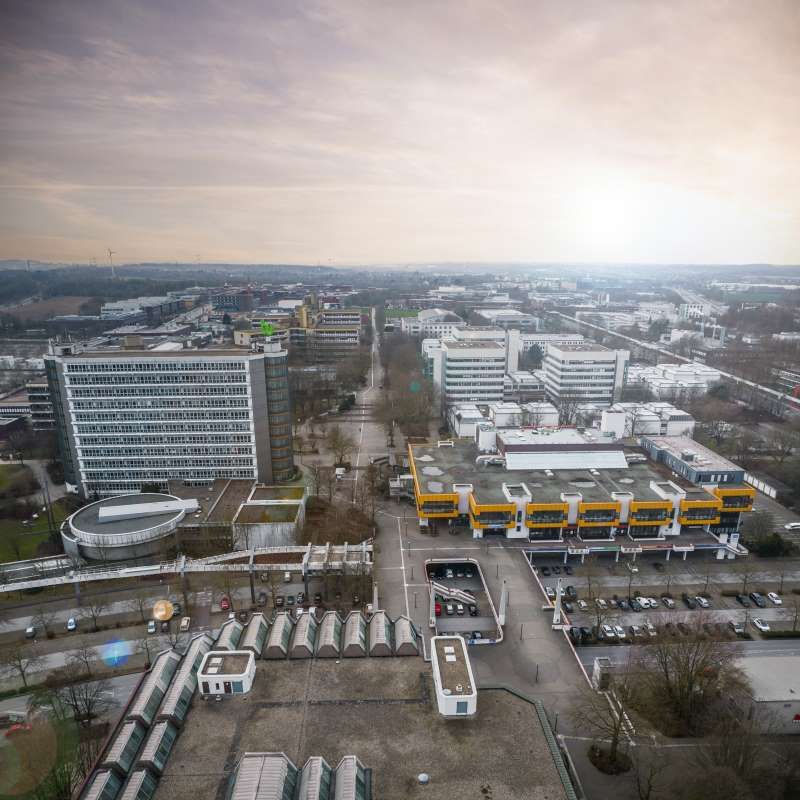 TU Dortmund aerial view