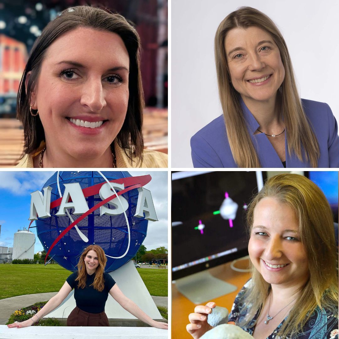 Julie Frehafer ’11, Jill Seebergh ’89, Rachel Sholder ’16 ’17G, and Tracy Becker ’10