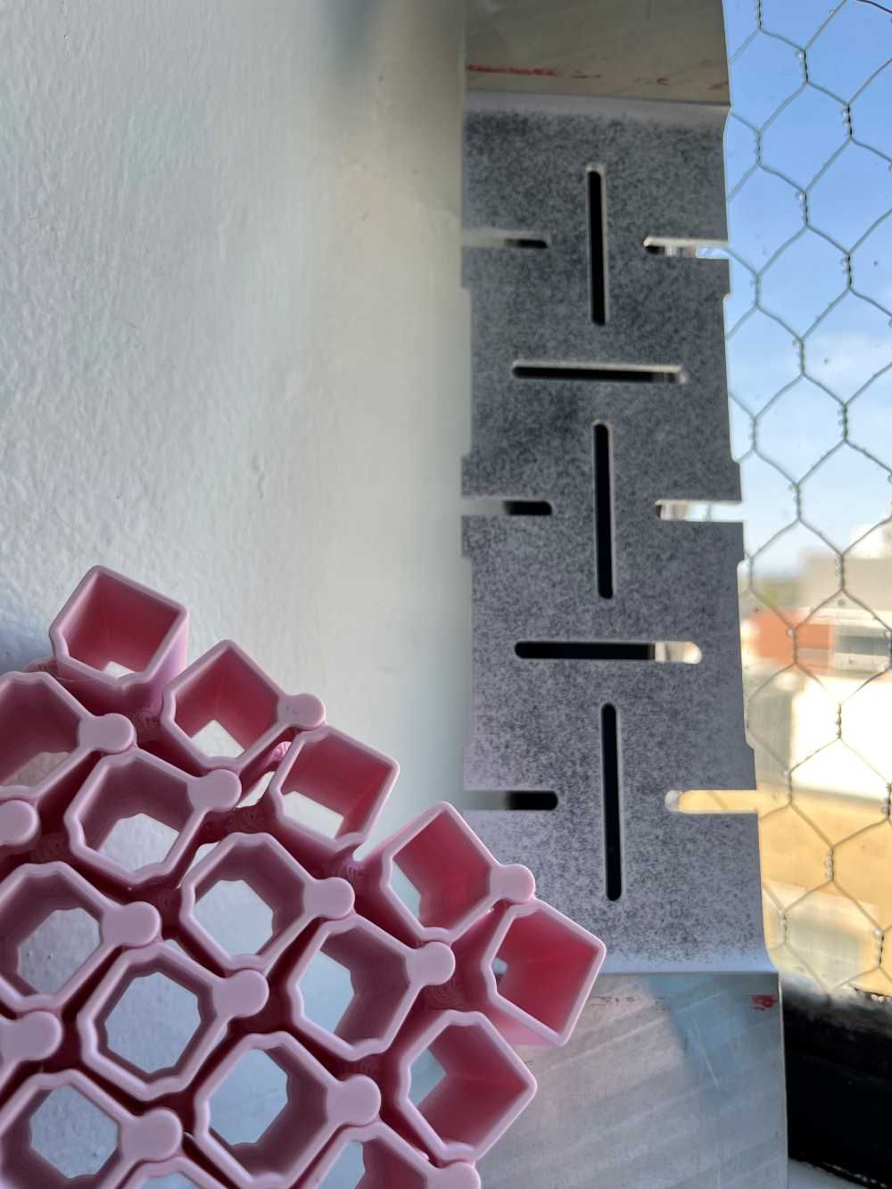 auxetic materials in detail shot