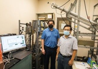 Carlos Romero and Zheng Yao of the ERC