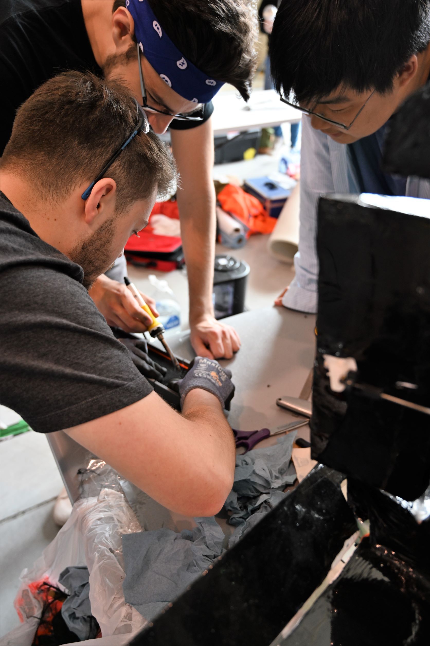 LU Aero team members 