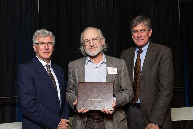 Hank Korth at 2019 Lehigh Awards Dinner