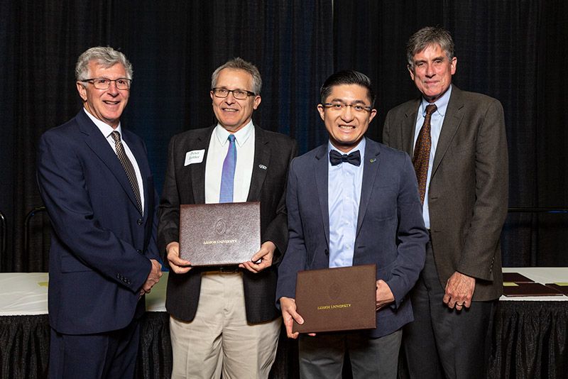 Nelson Tansu at 2019 Lehigh Awards Dinner