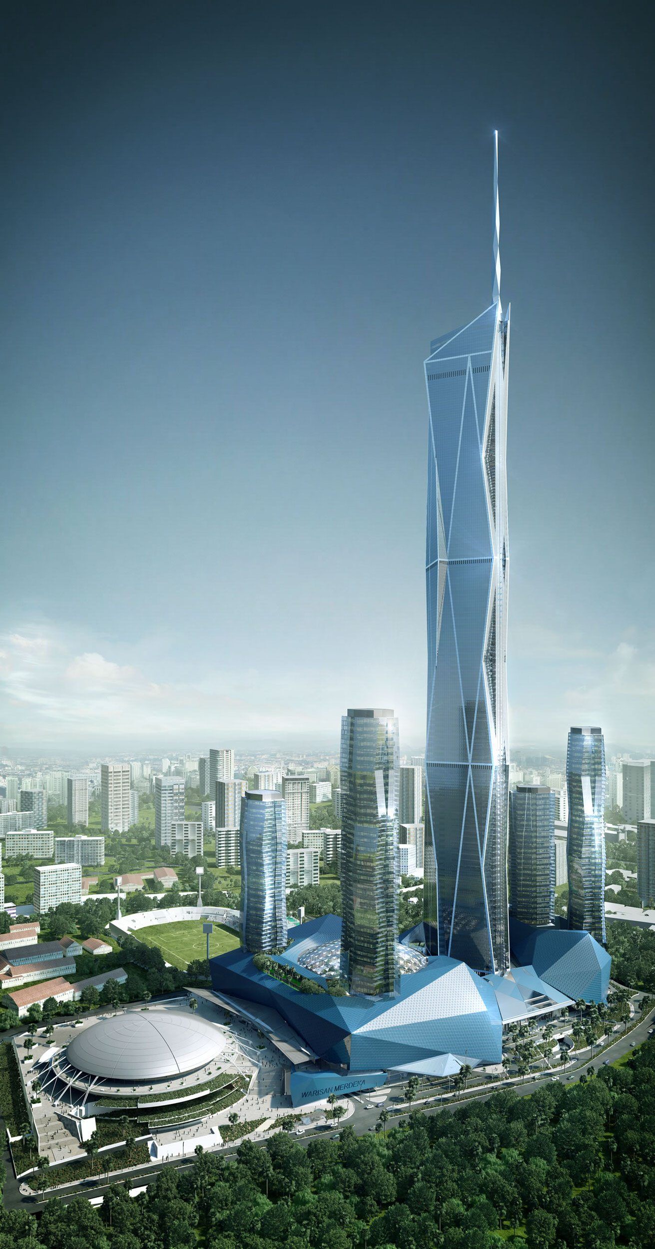 Rendering of Merdeka PNB 118
