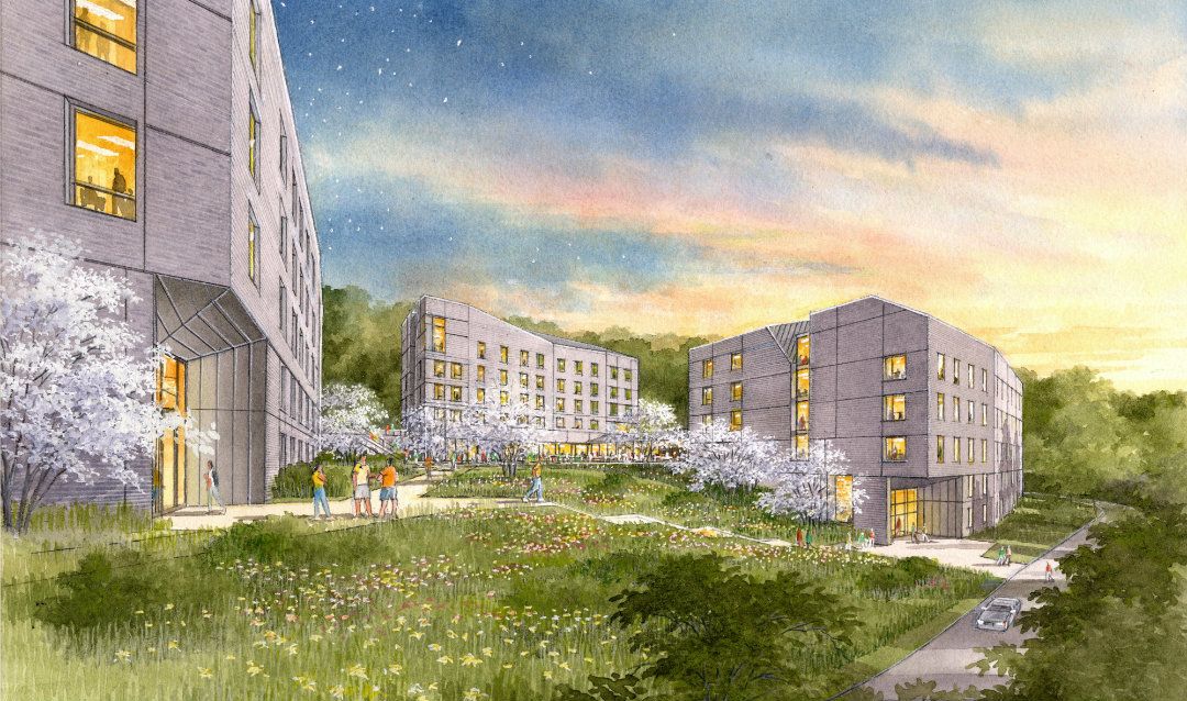 Rendering of New Residential Houses project