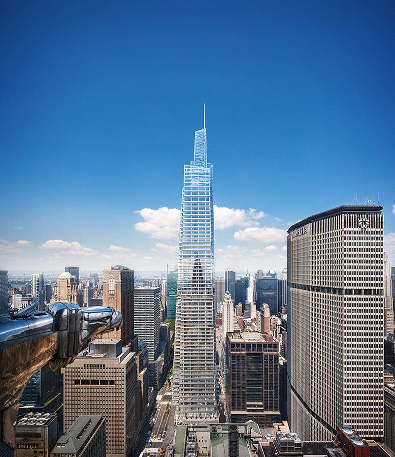 One Vanderbilt rendering by KPF/courtesy of Severud Associates