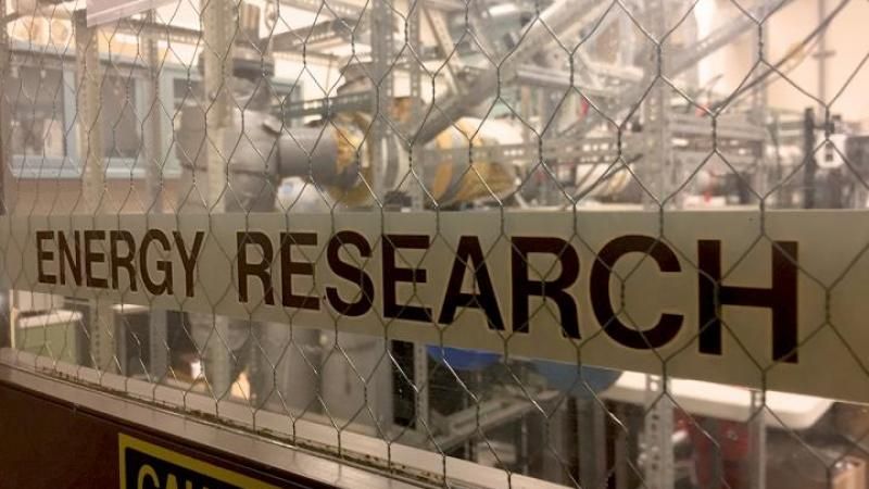 Energy Research sign