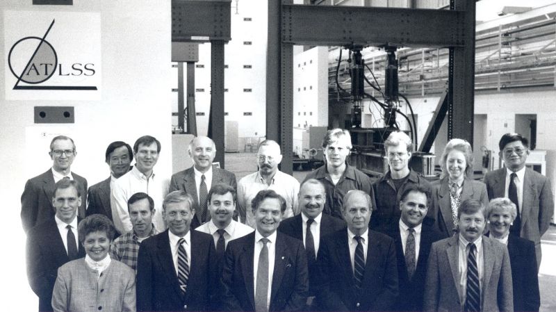 ATLSS faculty and staff, ca. early 1990s