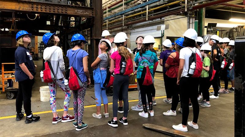 CHOICES students tour ATLSS