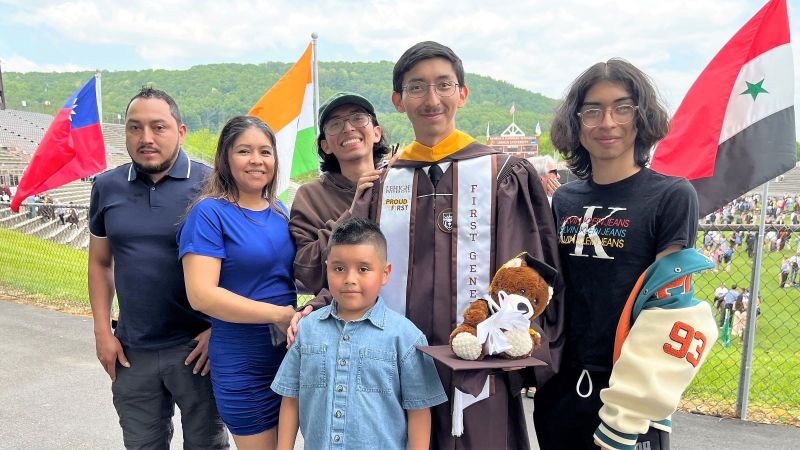 Rodriguez family at Commencement 2023