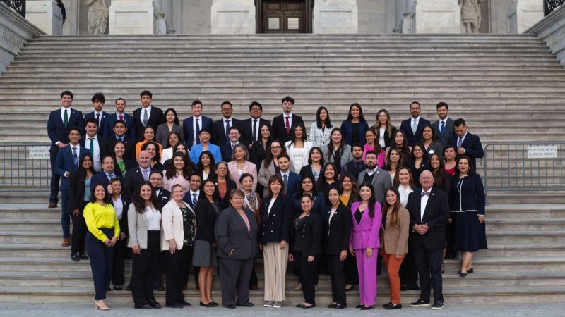 Group photo from SHPE Hill Day 2024