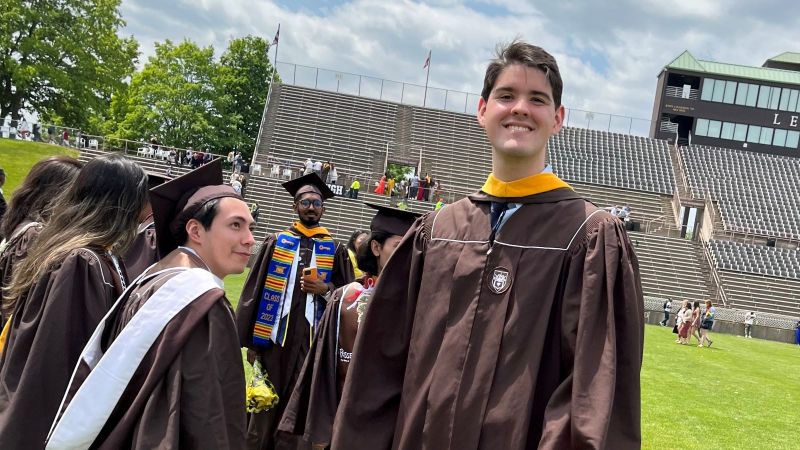 BioE graduate at 2023 Commencement