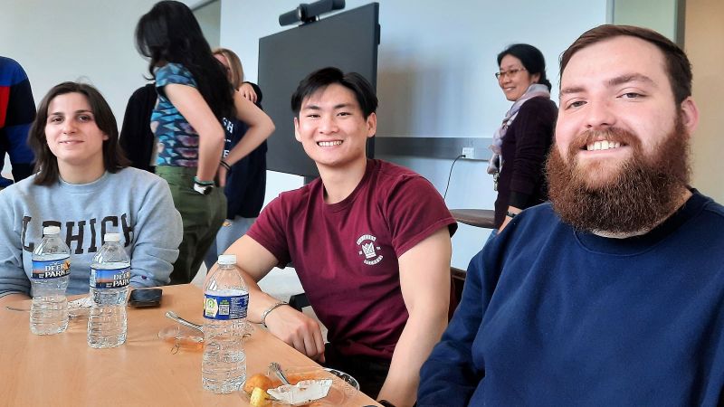 Students at BioE undergraduate senior celebration