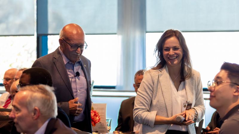 Professors Mohamed El-Aasser and Luciana Arronche, Lehigh University