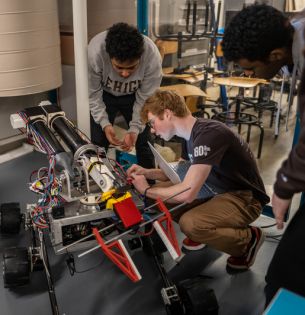 Students who are part of the Lehigh University Space Initiative hone their STEM skills on projects aimed at advancing the field of space exploration.