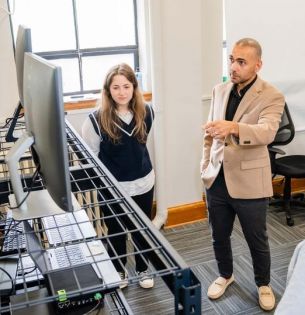 ACES faculty and students