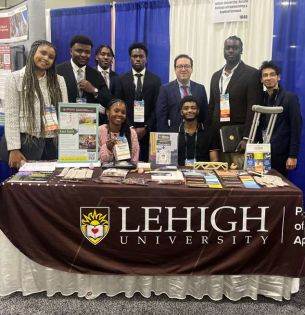 Members of Lehigh NSBE chapter at the national organization's 50th annual convention
