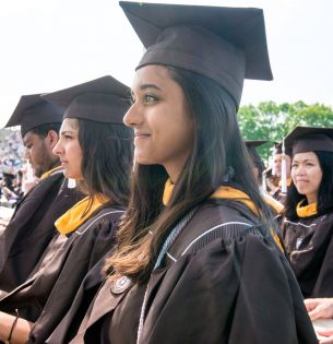 Lehigh University graduates at Commencement