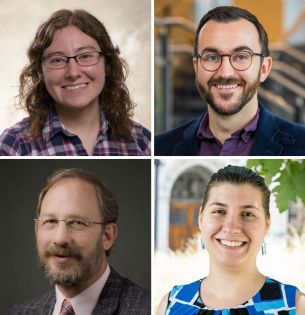 Four recipients of Lehigh University faculty awards