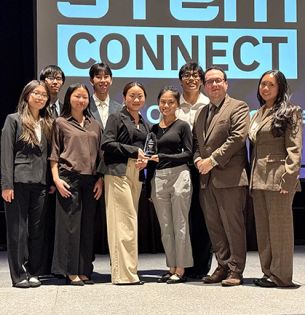Group photo with SASE award