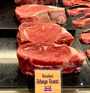 Photo of rib eye roast