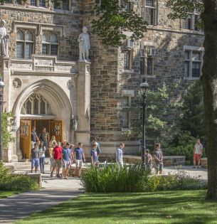 Packard Lab, home of the P.C. Rossin College of Engineering and Applied Science at Lehigh University