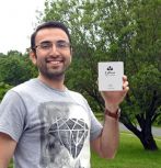 Ali Almasi '16, a graduate of Lehigh University's Technical Entrepreneurship program, is working to bring a more affordable version of saffron to the global market. (Photo courtesy Lehigh TE Program)