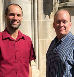 Left to right: Michael Spear and Brian Davison, associate professors of computer science and engineering at Lehigh University