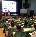 Lehigh Microscopy School participants in lecture hall