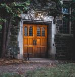 Side door, Packard Lab, Lehigh University