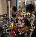 Students who are part of the Lehigh University Space Initiative hone their STEM skills on projects aimed at advancing the field of space exploration.