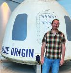 Alex Weldon at Blue Origin