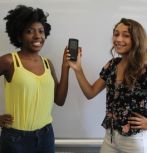 Brennetta Thames and Emma Hillman