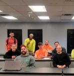 IAC students with IBEW members at a recent training