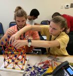 SEI camper building with Knex