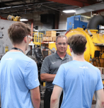 SEI participants tour Solar Atmospheres
