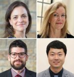 Quad of headshots: Arronche, Holt, Inacio, Wang