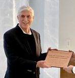 Arnold Marder (left) and Ricardo H.R. Castro (right) at ceremony