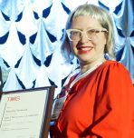 Natasha Vermaak receives award