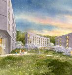 Rendering of New Residential Houses project